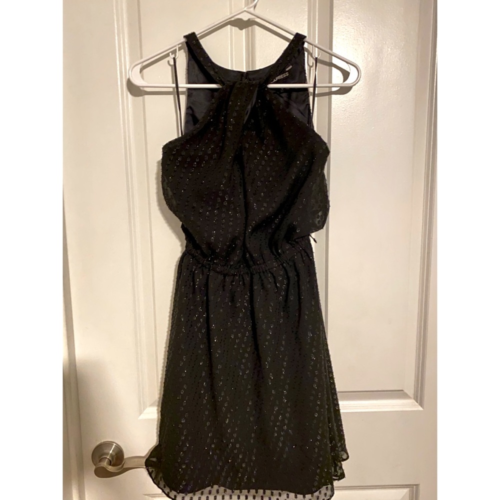 XS 2011 HALTER KEYHOLE PARTY DRESS